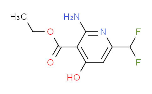 Ethyl 2-amino-6-(difluoromethyl)-4-hydroxypyridine-3-carboxylate