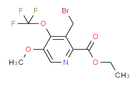 AM150802 | 1806182-39-7 | Ethyl 3-(bromomethyl)-5-methoxy-4-(trifluoromethoxy)pyridine-2-carboxylate