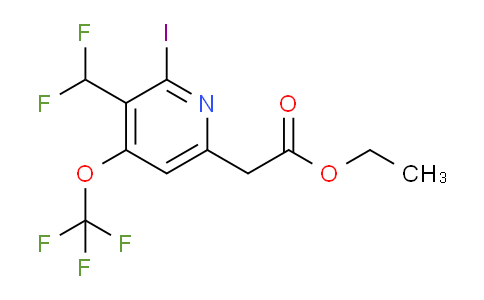 AM150808 | 1804441-24-4 | Ethyl 3-(difluoromethyl)-2-iodo-4-(trifluoromethoxy)pyridine-6-acetate