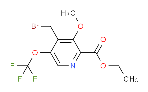 AM150809 | 1806182-51-3 | Ethyl 4-(bromomethyl)-3-methoxy-5-(trifluoromethoxy)pyridine-2-carboxylate