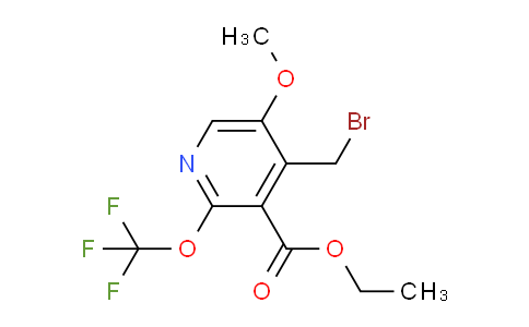 AM150812 | 1804468-83-4 | Ethyl 4-(bromomethyl)-5-methoxy-2-(trifluoromethoxy)pyridine-3-carboxylate