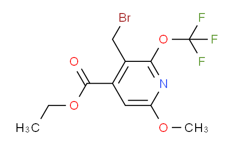 AM150816 | 1806749-26-7 | Ethyl 3-(bromomethyl)-6-methoxy-2-(trifluoromethoxy)pyridine-4-carboxylate