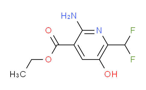 Ethyl 2-amino-6-(difluoromethyl)-5-hydroxypyridine-3-carboxylate