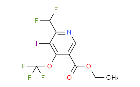 AM150820 | 1804917-49-4 | Ethyl 2-(difluoromethyl)-3-iodo-4-(trifluoromethoxy)pyridine-5-carboxylate
