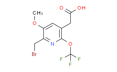 AM150821 | 1806763-09-6 | 2-(Bromomethyl)-3-methoxy-6-(trifluoromethoxy)pyridine-5-acetic acid