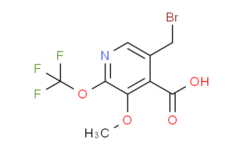 AM150827 | 1805917-67-2 | 5-(Bromomethyl)-3-methoxy-2-(trifluoromethoxy)pyridine-4-carboxylic acid