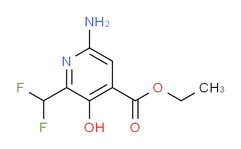 Ethyl 6-amino-2-(difluoromethyl)-3-hydroxypyridine-4-carboxylate