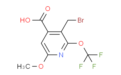 AM150838 | 1805068-06-7 | 3-(Bromomethyl)-6-methoxy-2-(trifluoromethoxy)pyridine-4-carboxylic acid