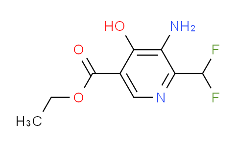 Ethyl 3-amino-2-(difluoromethyl)-4-hydroxypyridine-5-carboxylate