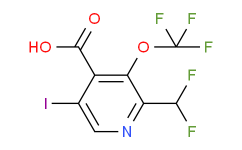 AM150846 | 1804633-30-4 | 2-(Difluoromethyl)-5-iodo-3-(trifluoromethoxy)pyridine-4-carboxylic acid