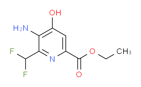 Ethyl 3-amino-2-(difluoromethyl)-4-hydroxypyridine-6-carboxylate