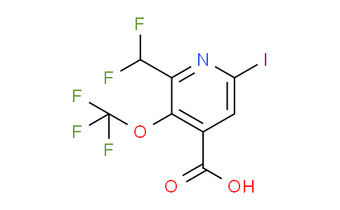 AM150850 | 1805096-31-4 | 2-(Difluoromethyl)-6-iodo-3-(trifluoromethoxy)pyridine-4-carboxylic acid