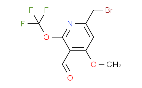 AM150866 | 1804357-25-2 | 6-(Bromomethyl)-4-methoxy-2-(trifluoromethoxy)pyridine-3-carboxaldehyde