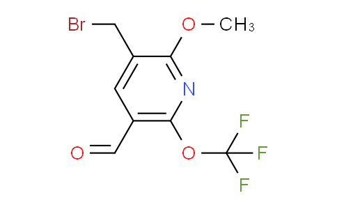 AM150874 | 1806256-35-8 | 3-(Bromomethyl)-2-methoxy-6-(trifluoromethoxy)pyridine-5-carboxaldehyde