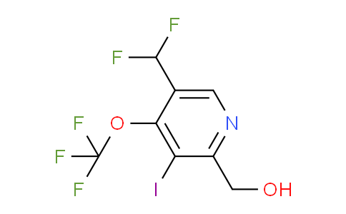 AM150875 | 1806745-35-6 | 5-(Difluoromethyl)-3-iodo-4-(trifluoromethoxy)pyridine-2-methanol