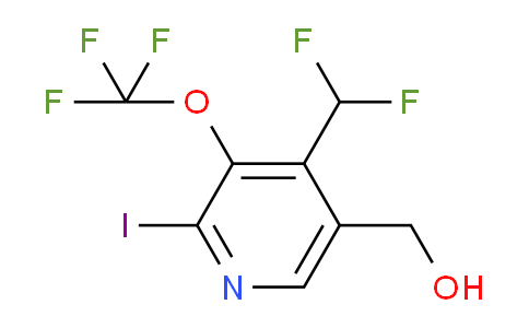 AM150876 | 1804438-67-2 | 4-(Difluoromethyl)-2-iodo-3-(trifluoromethoxy)pyridine-5-methanol