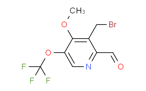 AM150877 | 1804945-15-0 | 3-(Bromomethyl)-4-methoxy-5-(trifluoromethoxy)pyridine-2-carboxaldehyde
