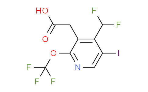 AM150878 | 1805118-44-8 | 4-(Difluoromethyl)-5-iodo-2-(trifluoromethoxy)pyridine-3-acetic acid
