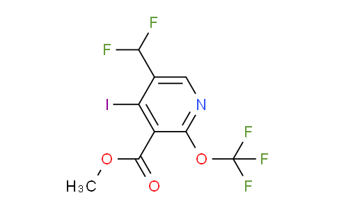 AM150885 | 1804917-45-0 | Methyl 5-(difluoromethyl)-4-iodo-2-(trifluoromethoxy)pyridine-3-carboxylate