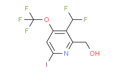 AM150886 | 1804632-81-2 | 3-(Difluoromethyl)-6-iodo-4-(trifluoromethoxy)pyridine-2-methanol