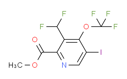 AM150887 | 1803967-56-7 | Methyl 3-(difluoromethyl)-5-iodo-4-(trifluoromethoxy)pyridine-2-carboxylate