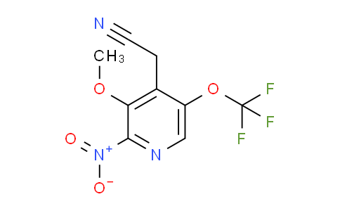 AM150896 | 1805022-97-2 | 3-Methoxy-2-nitro-5-(trifluoromethoxy)pyridine-4-acetonitrile