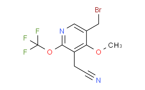 AM150902 | 1806747-23-8 | 5-(Bromomethyl)-4-methoxy-2-(trifluoromethoxy)pyridine-3-acetonitrile