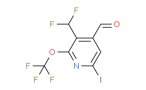 AM150908 | 1804781-46-1 | 3-(Difluoromethyl)-6-iodo-2-(trifluoromethoxy)pyridine-4-carboxaldehyde