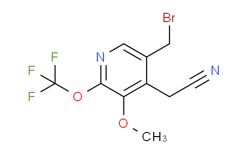 AM150912 | 1804356-66-8 | 5-(Bromomethyl)-3-methoxy-2-(trifluoromethoxy)pyridine-4-acetonitrile