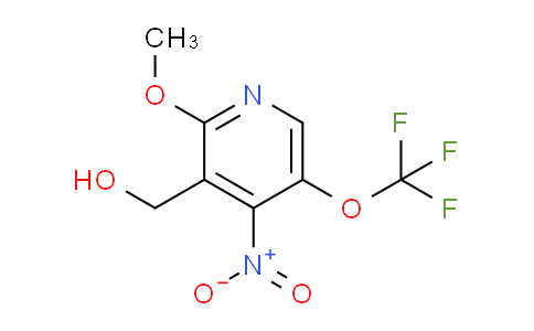2-Methoxy-4-nitro-5-(trifluoromethoxy)pyridine-3-methanol