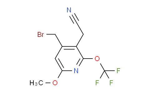 AM150919 | 1806256-03-0 | 4-(Bromomethyl)-6-methoxy-2-(trifluoromethoxy)pyridine-3-acetonitrile