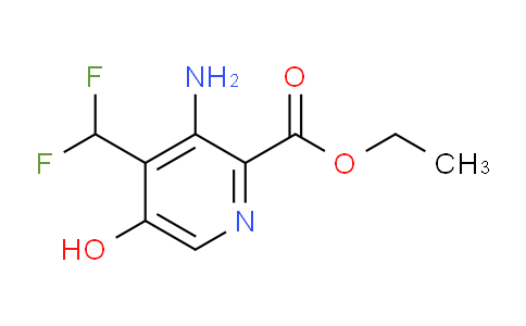 AM15092 | 1806816-39-6 | Ethyl 3-amino-4-(difluoromethyl)-5-hydroxypyridine-2-carboxylate