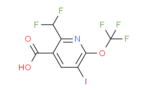 AM150921 | 1804744-20-4 | 2-(Difluoromethyl)-5-iodo-6-(trifluoromethoxy)pyridine-3-carboxylic acid
