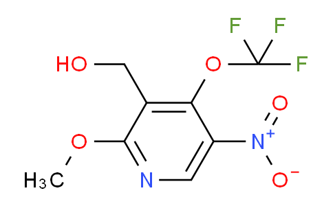 2-Methoxy-5-nitro-4-(trifluoromethoxy)pyridine-3-methanol
