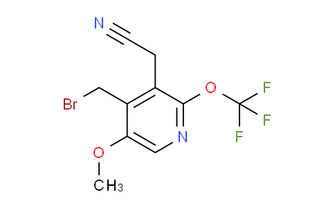 AM150925 | 1804352-75-7 | 4-(Bromomethyl)-5-methoxy-2-(trifluoromethoxy)pyridine-3-acetonitrile