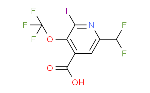 AM150926 | 1804800-07-4 | 6-(Difluoromethyl)-2-iodo-3-(trifluoromethoxy)pyridine-4-carboxylic acid