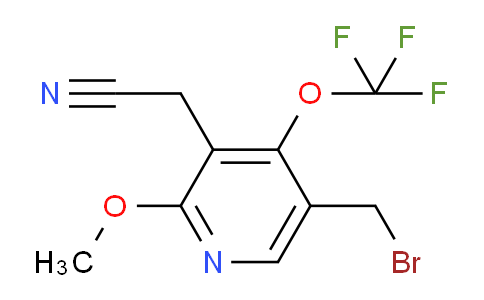 AM150927 | 1806185-29-4 | 5-(Bromomethyl)-2-methoxy-4-(trifluoromethoxy)pyridine-3-acetonitrile