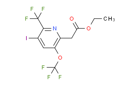 AM150928 | 1804352-03-1 | Ethyl 3-iodo-5-(trifluoromethoxy)-2-(trifluoromethyl)pyridine-6-acetate