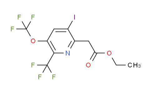 AM150930 | 1806751-38-1 | Ethyl 3-iodo-5-(trifluoromethoxy)-6-(trifluoromethyl)pyridine-2-acetate