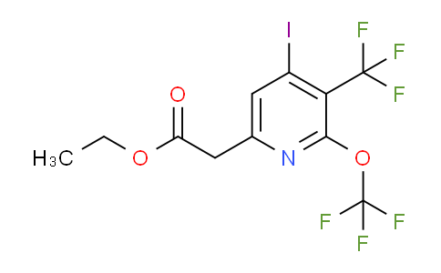 AM150932 | 1806184-70-2 | Ethyl 4-iodo-2-(trifluoromethoxy)-3-(trifluoromethyl)pyridine-6-acetate
