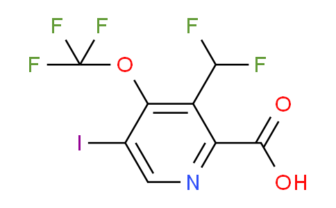 AM150935 | 1804352-63-3 | 3-(Difluoromethyl)-5-iodo-4-(trifluoromethoxy)pyridine-2-carboxylic acid