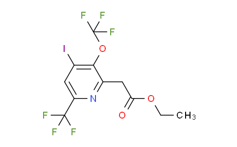 AM150937 | 1804764-02-0 | Ethyl 4-iodo-3-(trifluoromethoxy)-6-(trifluoromethyl)pyridine-2-acetate
