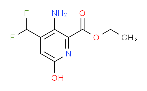AM15094 | 1806845-03-3 | Ethyl 3-amino-4-(difluoromethyl)-6-hydroxypyridine-2-carboxylate