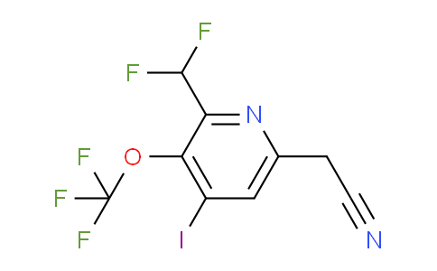 AM150954 | 1806184-82-6 | 2-(Difluoromethyl)-4-iodo-3-(trifluoromethoxy)pyridine-6-acetonitrile