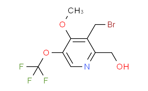 AM150956 | 1805917-35-4 | 3-(Bromomethyl)-4-methoxy-5-(trifluoromethoxy)pyridine-2-methanol