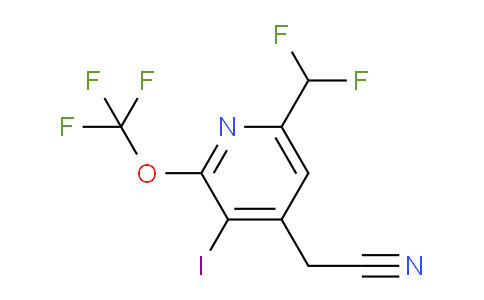 AM150959 | 1806184-87-1 | 6-(Difluoromethyl)-3-iodo-2-(trifluoromethoxy)pyridine-4-acetonitrile