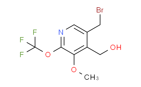 5-(Bromomethyl)-3-methoxy-2-(trifluoromethoxy)pyridine-4-methanol