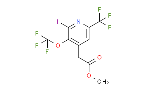 AM150968 | 1805101-97-6 | Methyl 2-iodo-3-(trifluoromethoxy)-6-(trifluoromethyl)pyridine-4-acetate