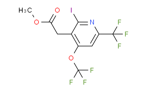 AM150976 | 1804769-38-7 | Methyl 2-iodo-4-(trifluoromethoxy)-6-(trifluoromethyl)pyridine-3-acetate
