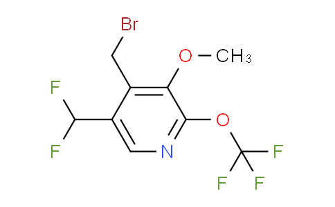 4-(Bromomethyl)-5-(difluoromethyl)-3-methoxy-2-(trifluoromethoxy)pyridine